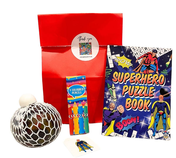 Superhero Paper Party Bag