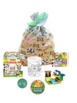 Luxury Farm Fabric Party Bag