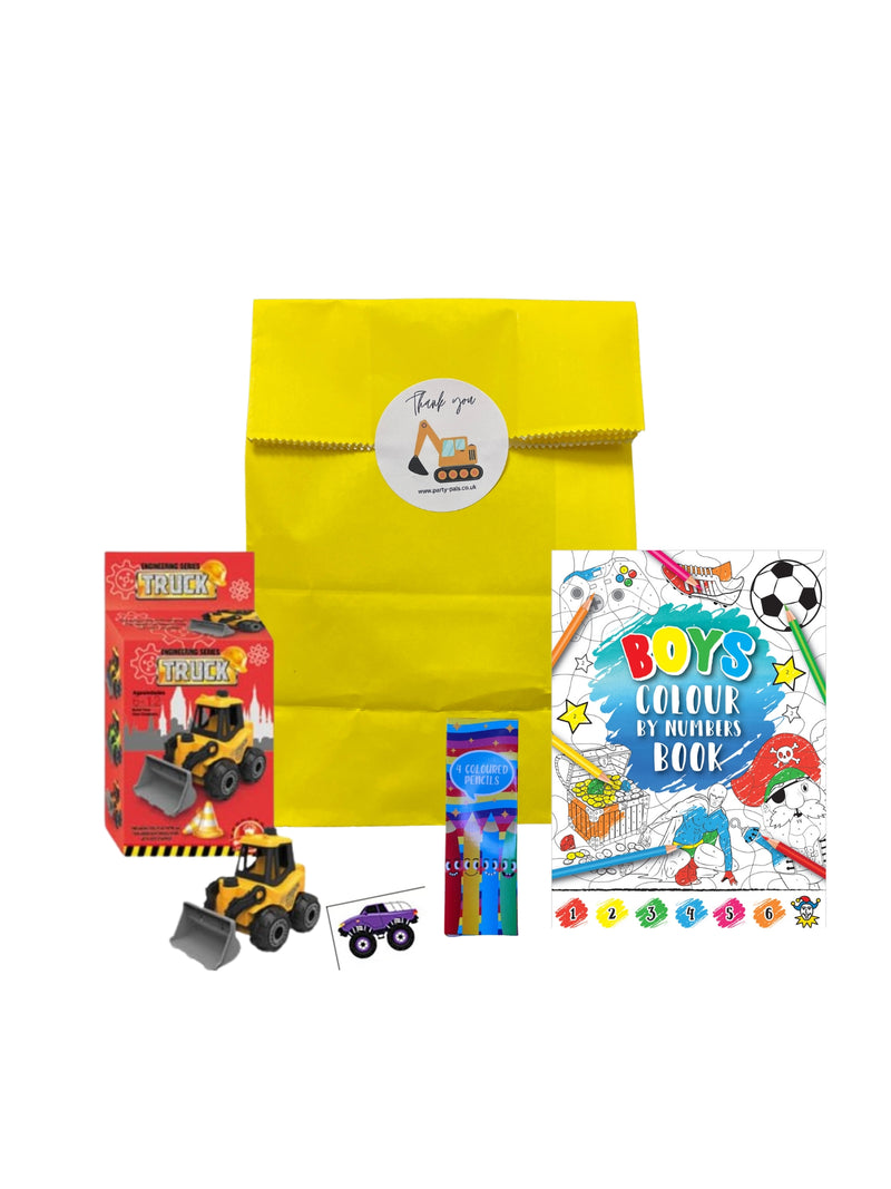 Construction Paper Party Bag