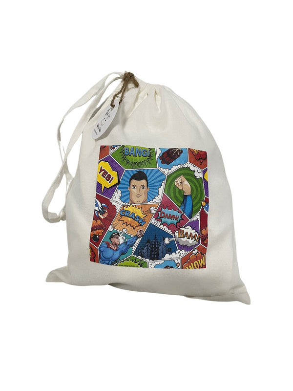 Superhero Fabric Party bags, Party Favour, Party Bag ideas, Pre-filled Party Bags, Party Bags for Kids, Children's party Bags, Toy